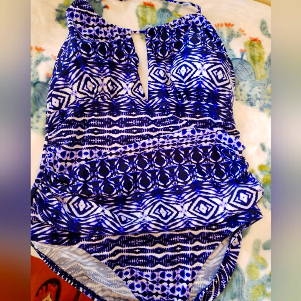 BATIK HALTER BATHING SUIT